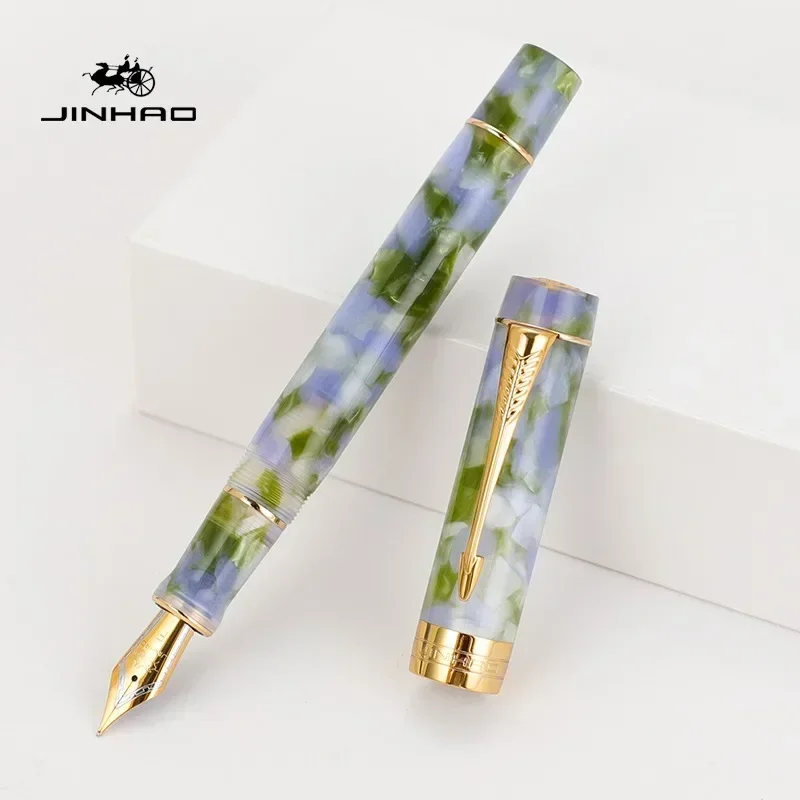 JINHAO 100 Centennial Hars Vulpen Pijlvormige Pen Clip Gouden Clip Zakelijk Kantoor Schoolbenodigdheden Briefpapier PK 9019