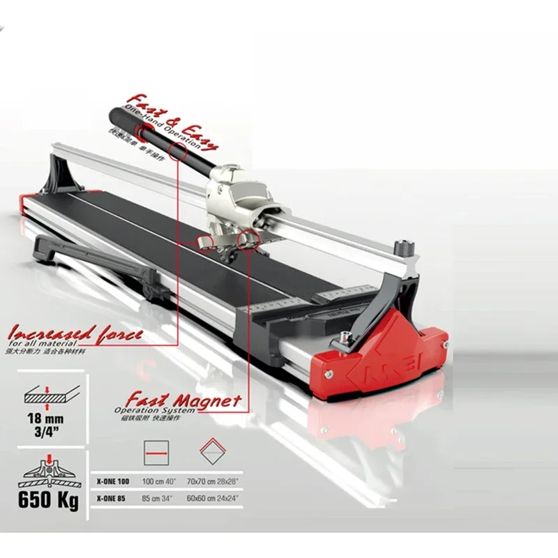 2025 1000/1200mm Ceramic Tile Cutter Reinforced Manual Ceramic Tile And Floor Tile Push-Pull Knife High-Precision Knife
