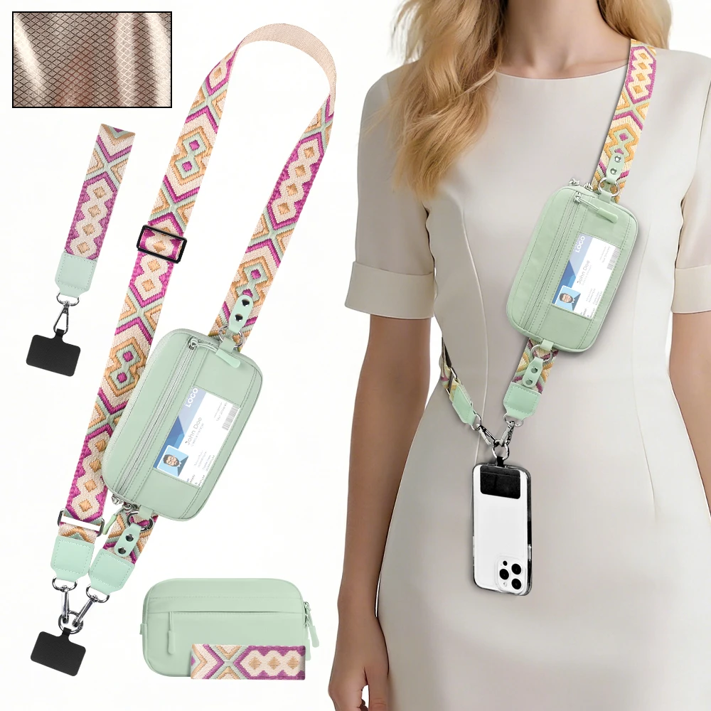 

Новый Тренд Съемный Антипотеряный Плечевой ремень для телефона, Многофункциональный ремень для сумки с отделением для карты ID, Необходимое для путешествий