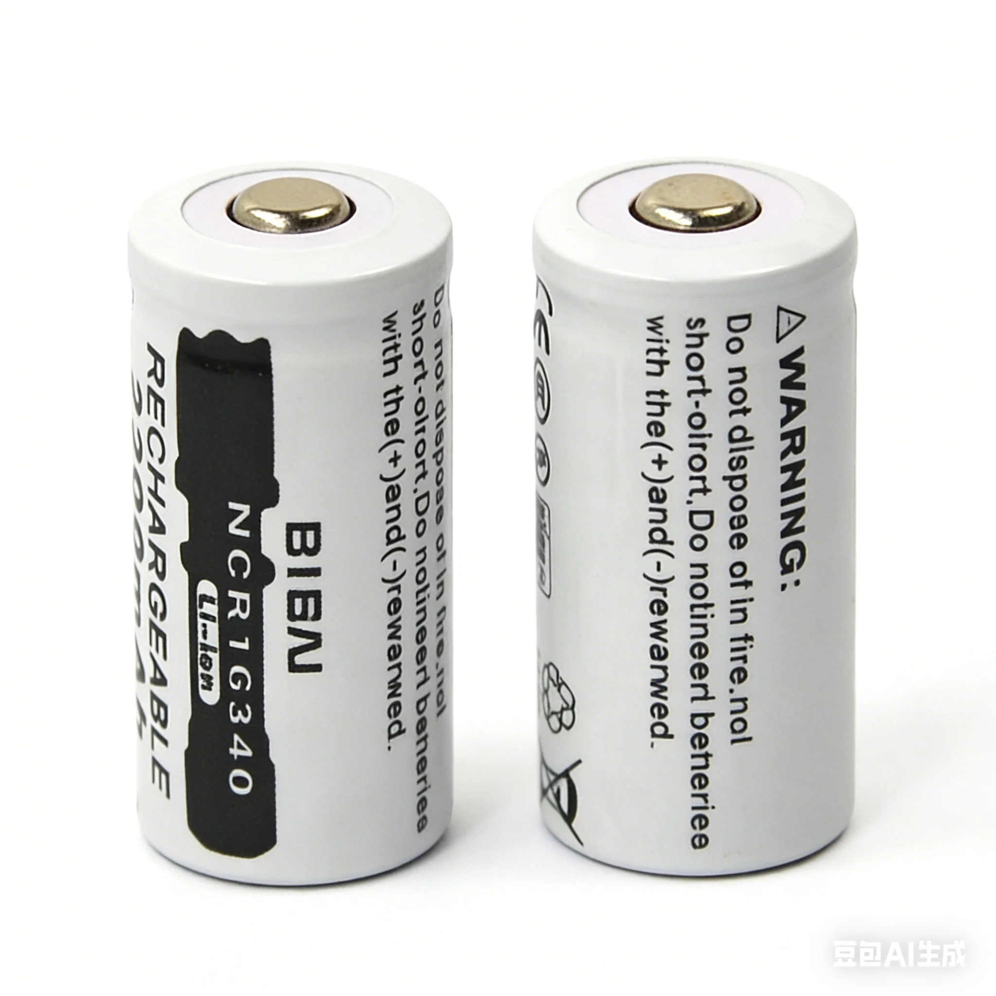 4 szt. 2200mAH 3.7V CR123A 123A 16340 akumulator litowo-jonowy do latarki