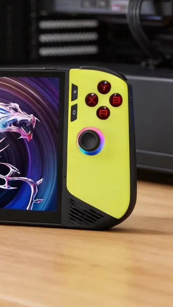 

3D Printed for MSI Claw 8 AI + Handheld Game Console Replaces Custom Panel Accessories