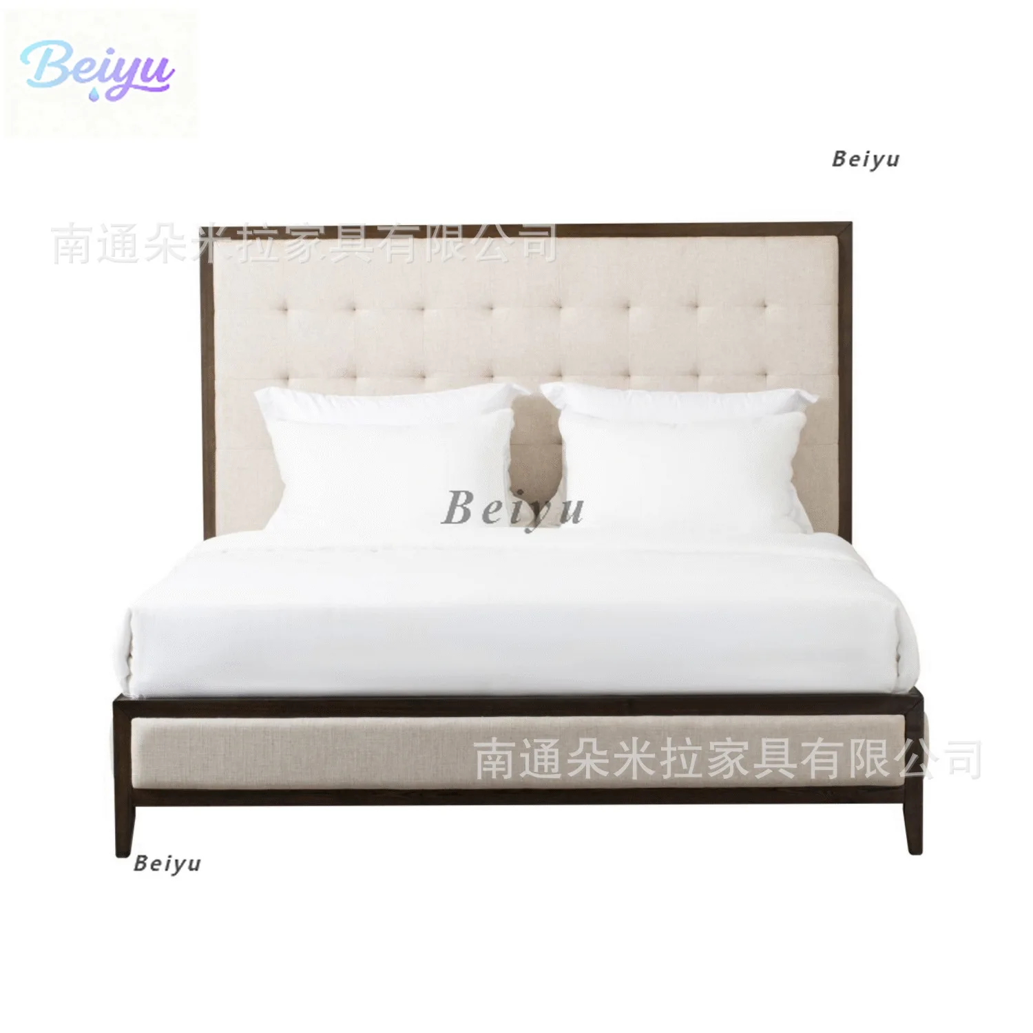 

RH Американская спальня в стиле ретро, двуспальная кровать, свадебная кровать, ретро-кантри-дизайн, кровать из цельного дерева