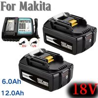 Makita lithium-ion battery 18V 6.0Ah 12.0Ah suitable for LXT BL1830B BL1850B BL1850 BL1840 BL1860 BL1815  replacement battery