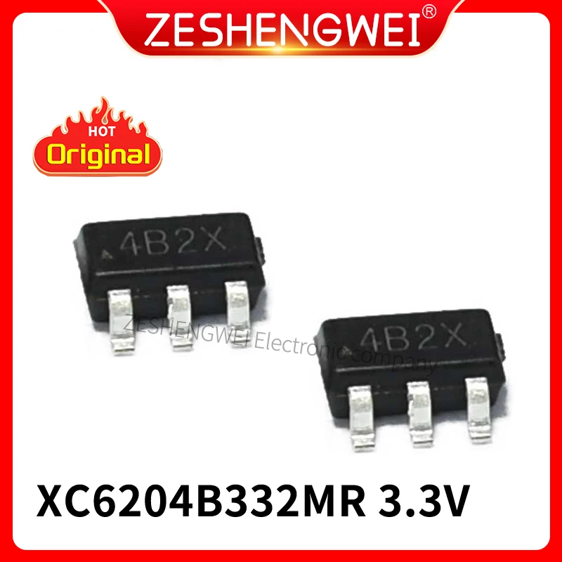 20PCS XC6204B332MR 4B2X 3.3V SMD LDO REG LINEAR SOT23-5 New And Original