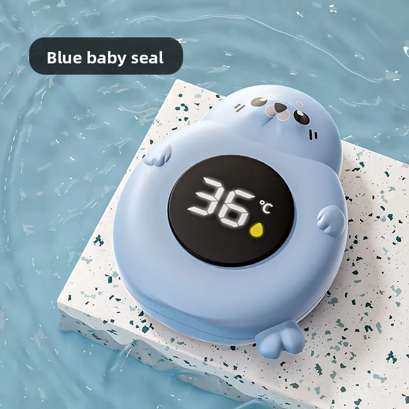 

Термометр для детской ванны с милым мультяшным рисунком - датчик температуры воды и помещения для младенцев, тестер температуры для безопасного купания для малышей