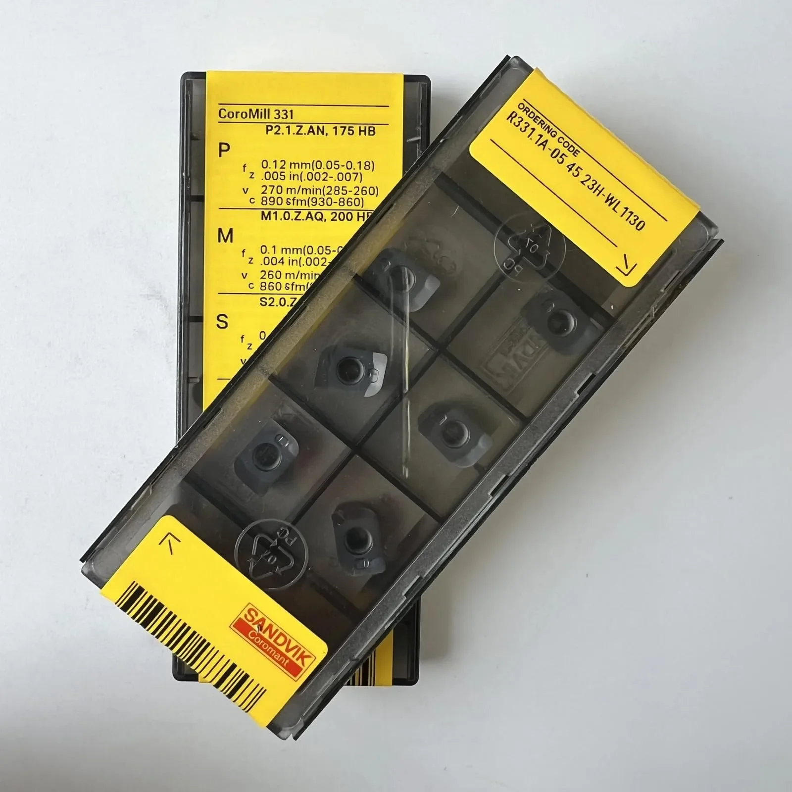 

SANDVIK / R331,1A-054523H-WL 1130 / Hard alloy CNC Blade 10 Pcs