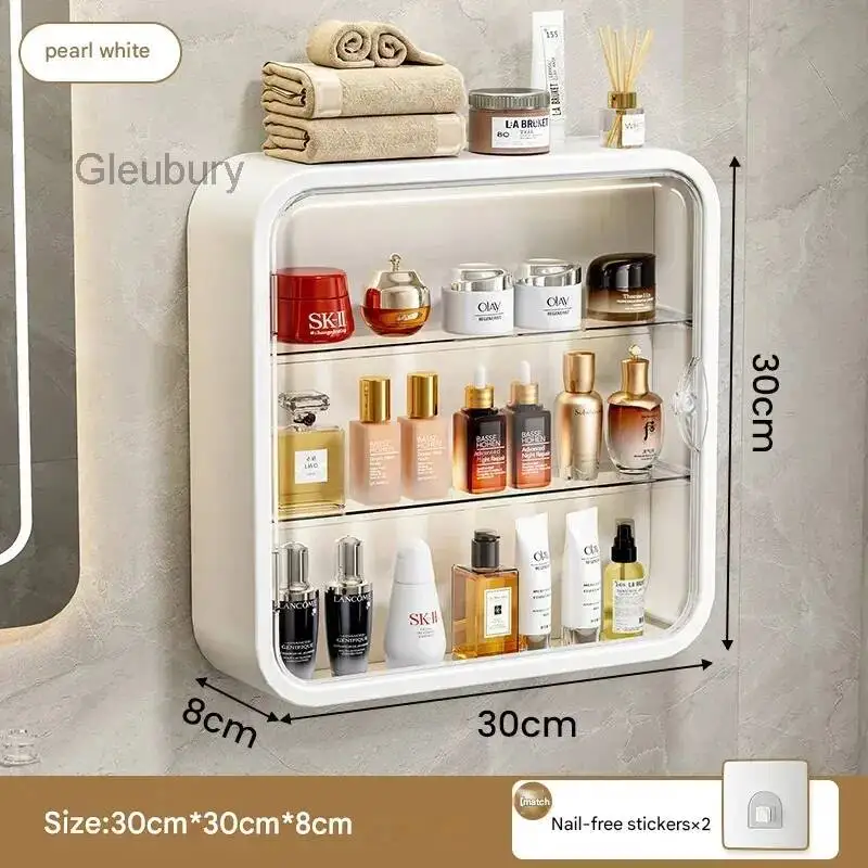 Salon Organizer Narrow Multipurpose Simple Vanity Makeup Jewelry Shelf Storage Over Toilet Princess Schrank Lounge Furniture