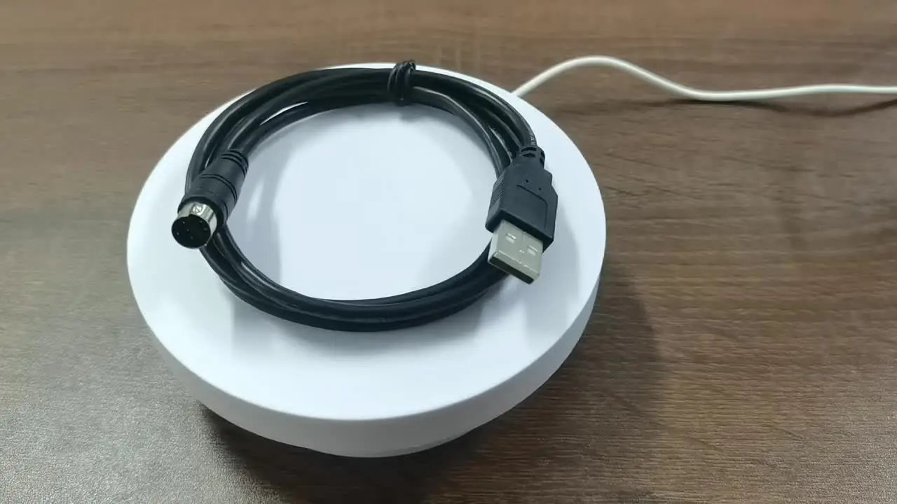 Câble USB-C Vers Mini-DIN 1.8m Pour IK Multimedia IRig Series - HD, Keys I/O, MIDI, Pro, Stream