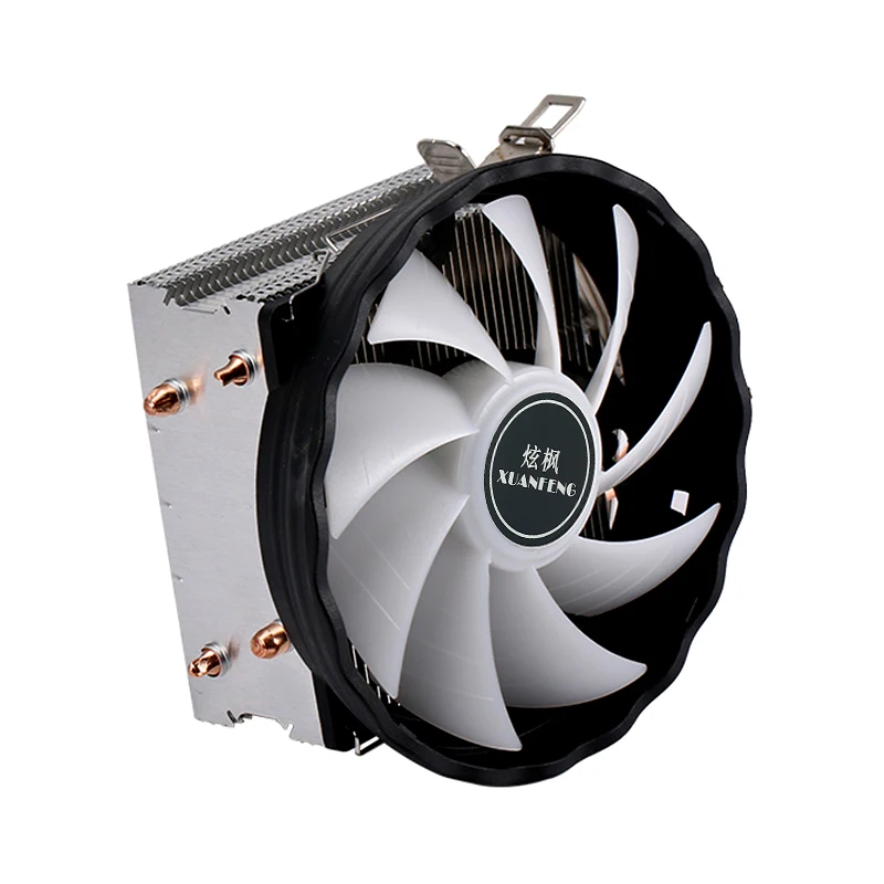 XUANFENG 120mm Fan CPU Cooler 2/4/6 Heat Pipe 4pin/PWM Air-cooled Colorful Lamp Compatible LGA1700 115x 1200 2011-3 X79 X99 AMD