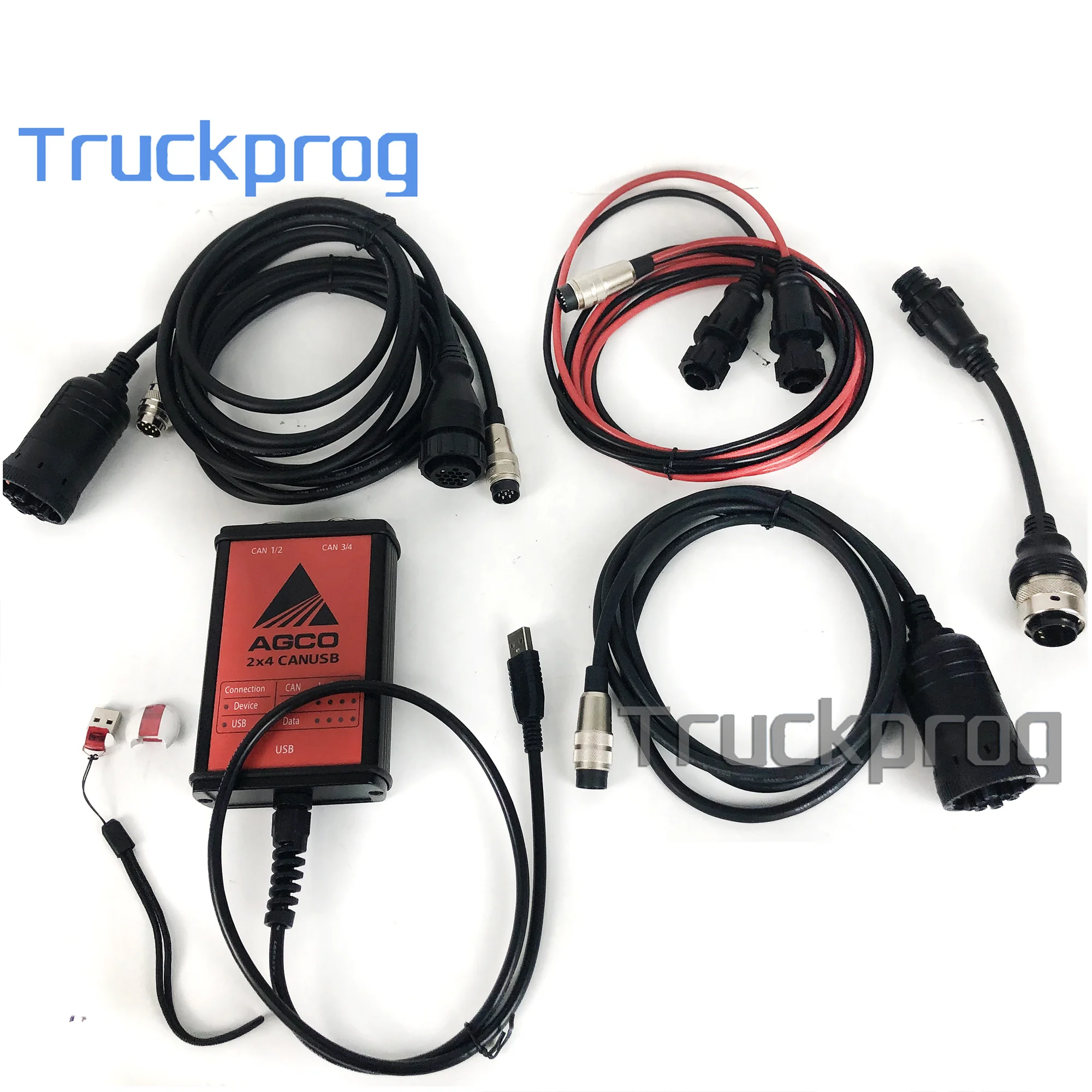 For AGCO diagnostic Kit (CANUSB)AGCO EDT CANUSB Interface for Diagnostic agricultural Diagnostic TOOL with key dongle