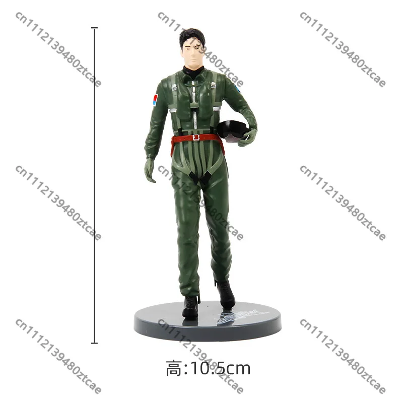 1:18 Scale Resin Humanoid Figurine Abstract Aviator Statue Home Decor Art Craft Ornament