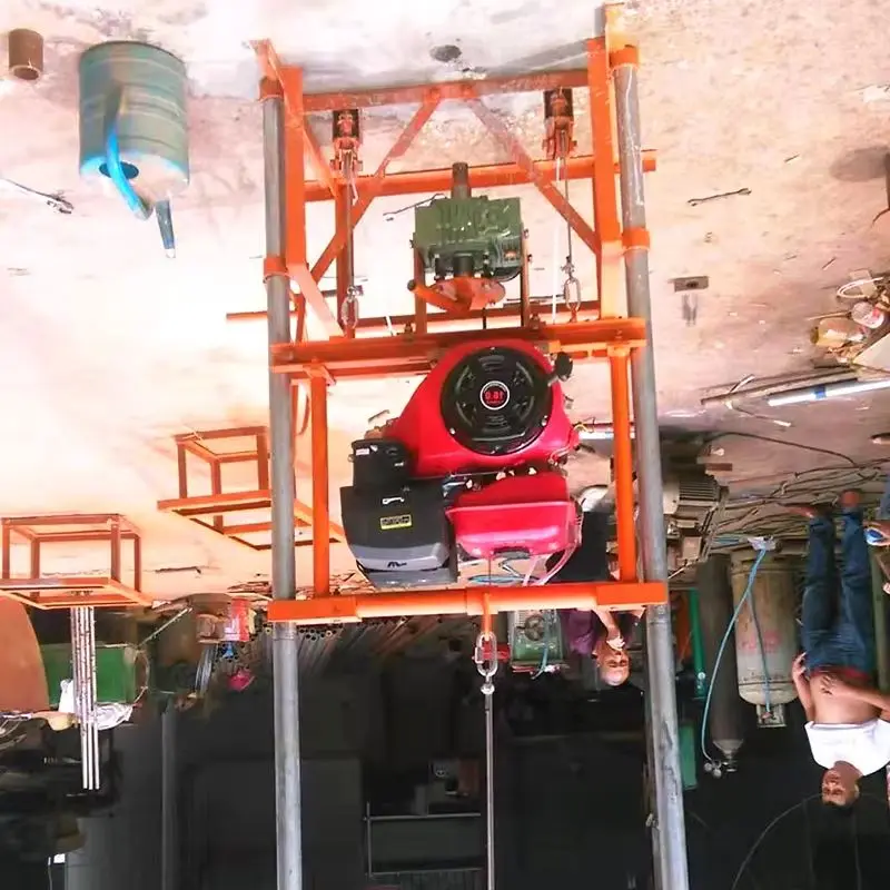 맞춤형 다기능 휴대용 가정용 농업용 갠트리 시추 장비 수중 시추 장비