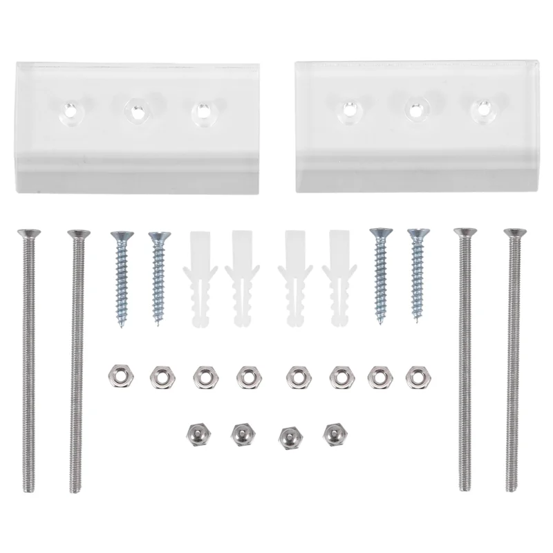 ABHS-ไม้แขวนสเก็ตบอร์ด 2PCS Wall Mount Deck Rack สําหรับสเก็ตบอร์ด Deck Display และ Storage