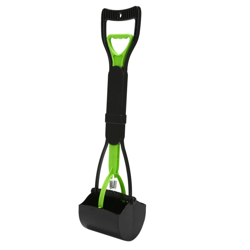 Large Pooper Scooper For Dog-Long Handle Dog Poop Scooper-Pet Waste Pick Up Jaw Scooper Without Smelling