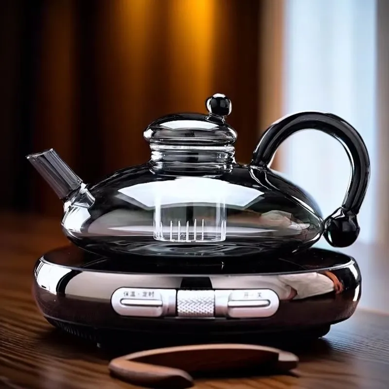 Electric Ceramic Stove Tea Stove Electric Heating Stove Ultra-thin Boiling Water To Make Tea Household Glass Pot Set