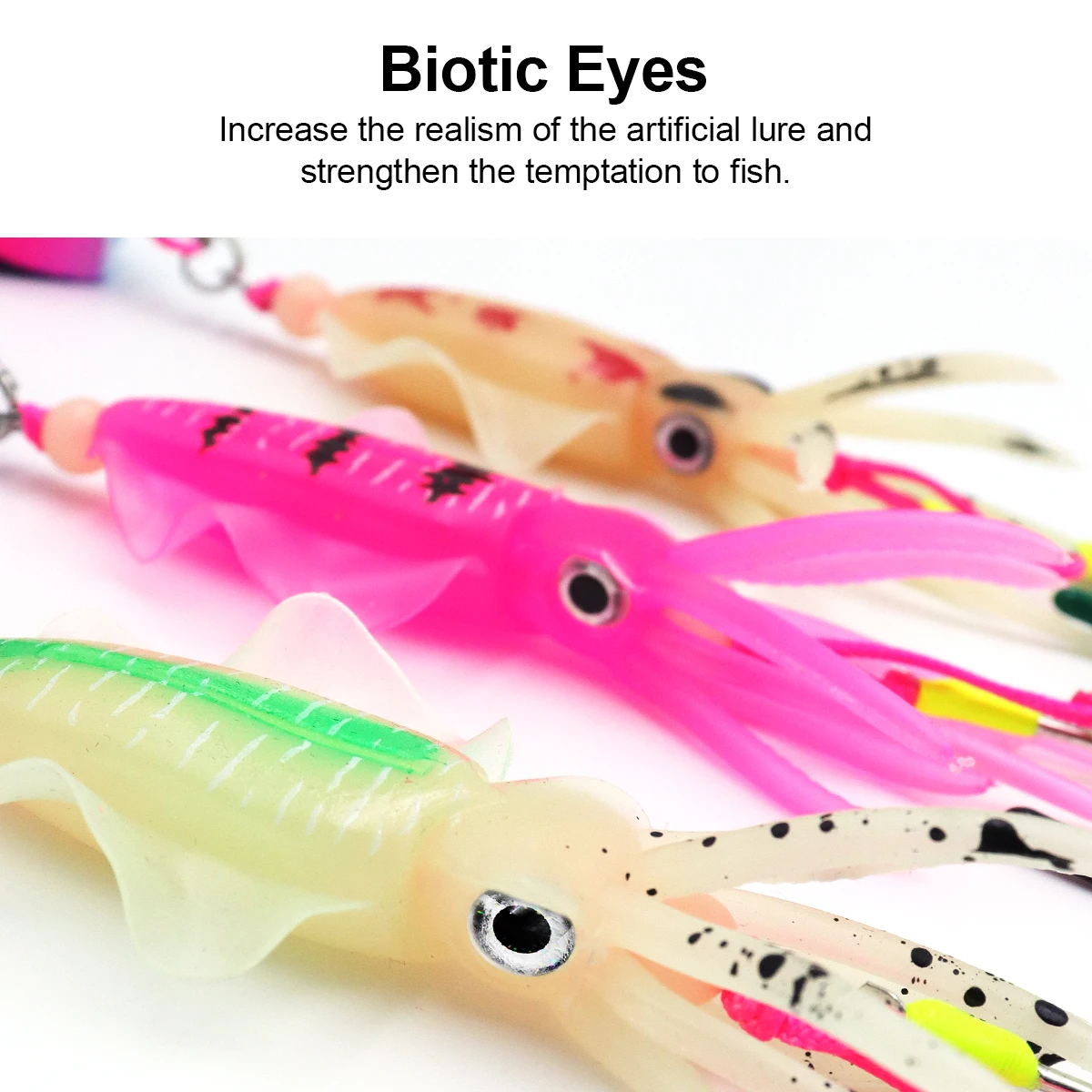 ZYZHE JIG Head Squid Bait With Double Sharp Hooks 100G 150G 200G Deep Sea Fishing String Hooks For Tuna Grouper Snapper - view 3