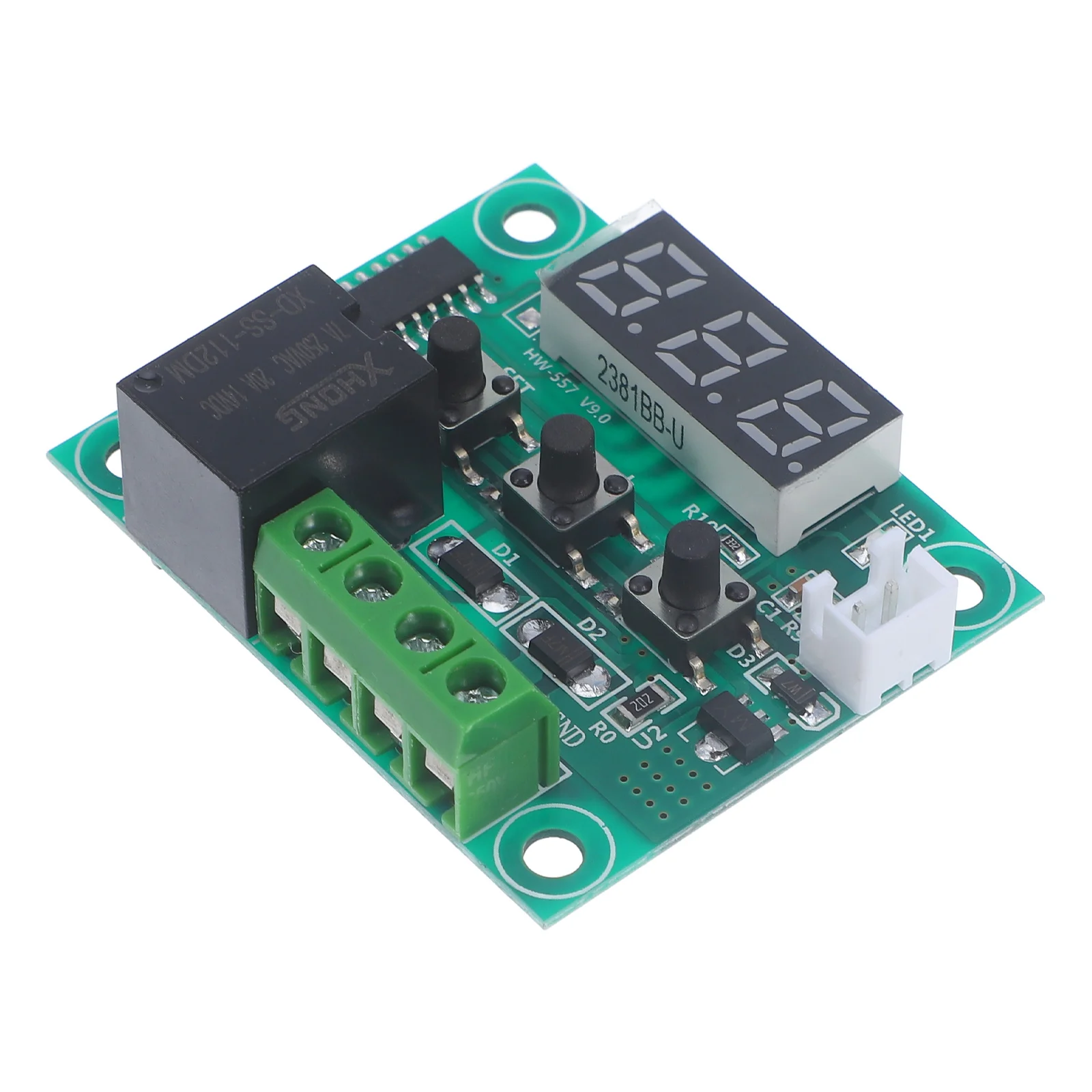 

Digital Thermostat Controller Module Durable Temperature Control Board Temp Control Switch Electronic Thermostat with Sensor