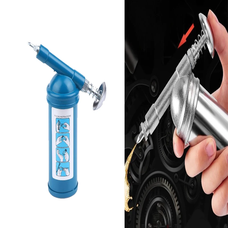 

1Pcs High Pressure Oiler 80CC Mini Manual Butter Oiler Airbrush For Road Bike Excavator Machinery Oil Injection Pump