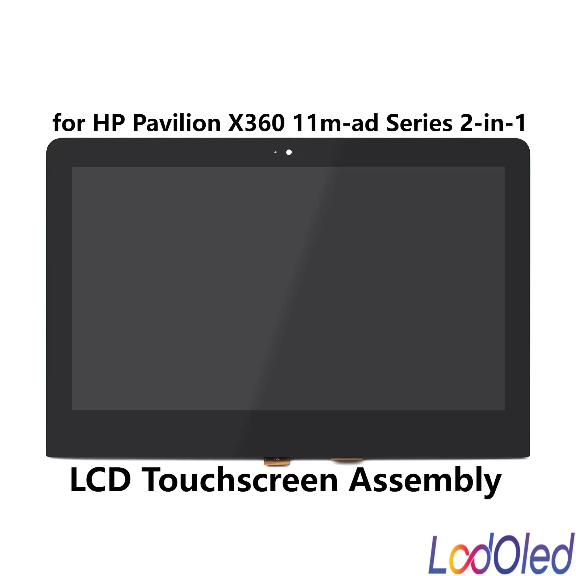 11.6'' LED LCD Touch Screen Display Panel Assembly for HP Pavilion X360 m Convertible 11m-ad113dx 2-in-1