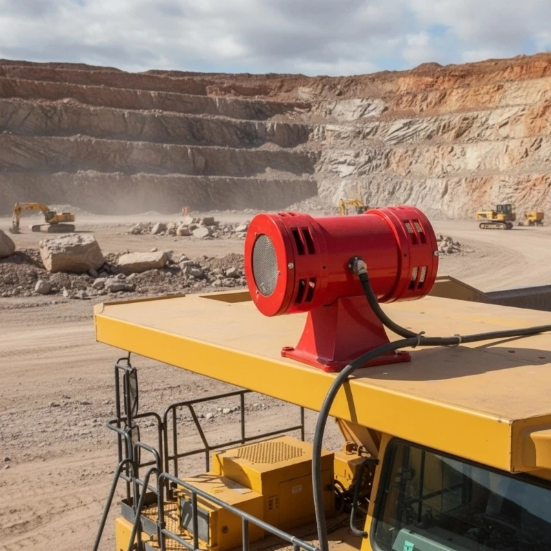 

High Intensity 120dB Double Tone Alarm with Power Heavy Duty Aluminum Steel for Industrial Public Security K1KF