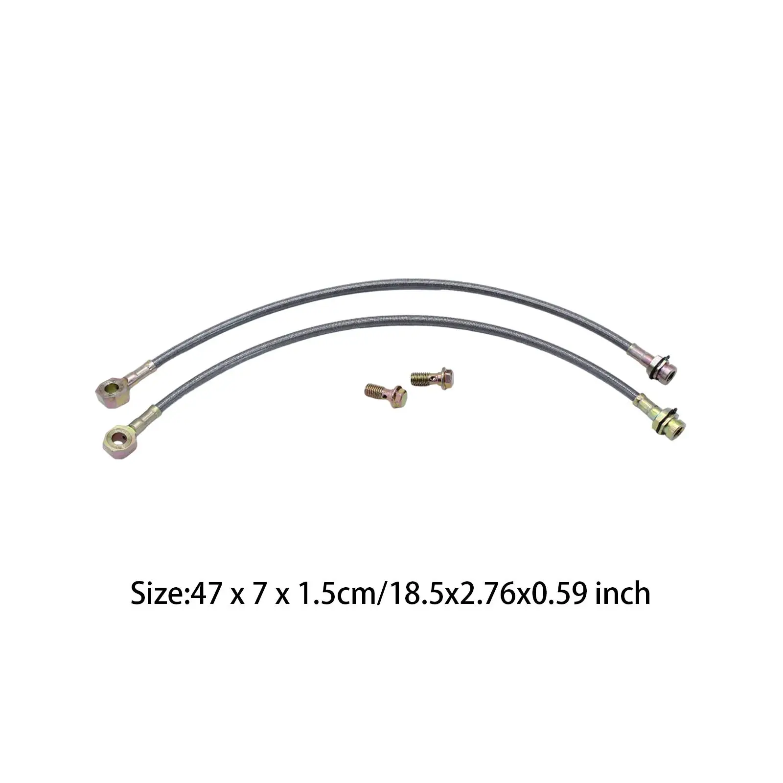 7/16 Banjo 피팅 교체 포함 디스크 브레이크 호스 키트, GM 1964 1972 액세서리, 전문 수리 부품, 견고한 7/16 인치