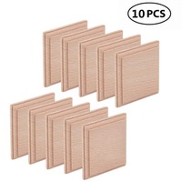 10pcs 6cm Wood Plaques for Crafts Rectangular Wood Plaques Unfinished Wooden Plaques Unfinished Rectangular Wood Slices
