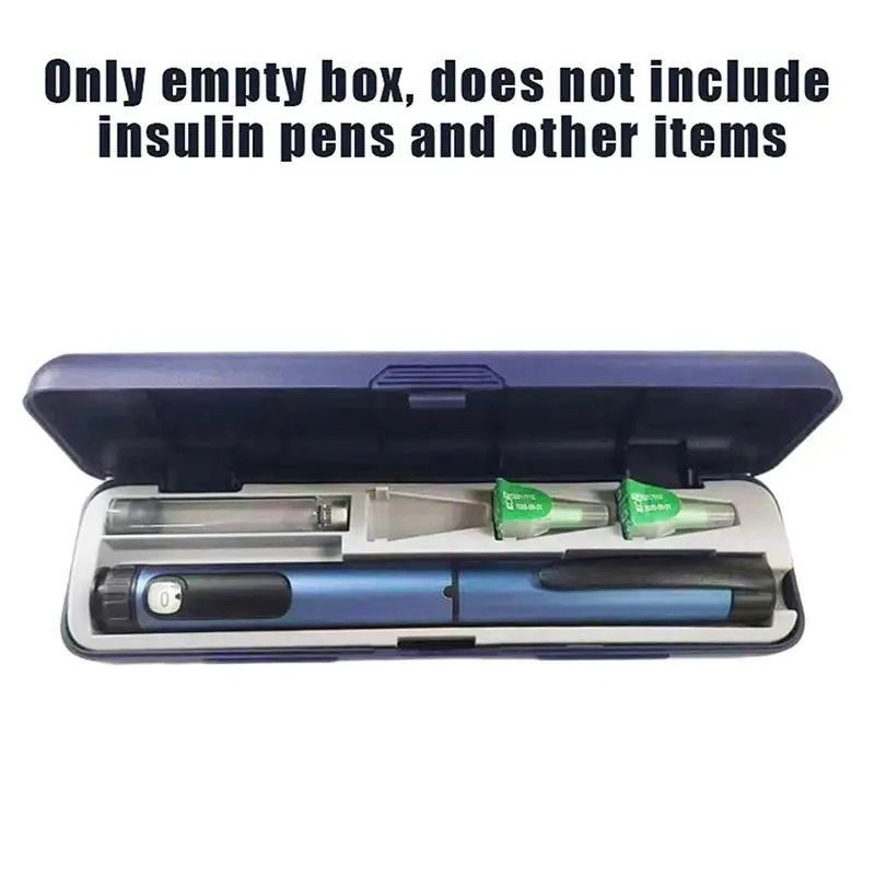 Insulin Pen Storage Case Universal Travel Organizer Durable Protective for Pens Syringes Supplies