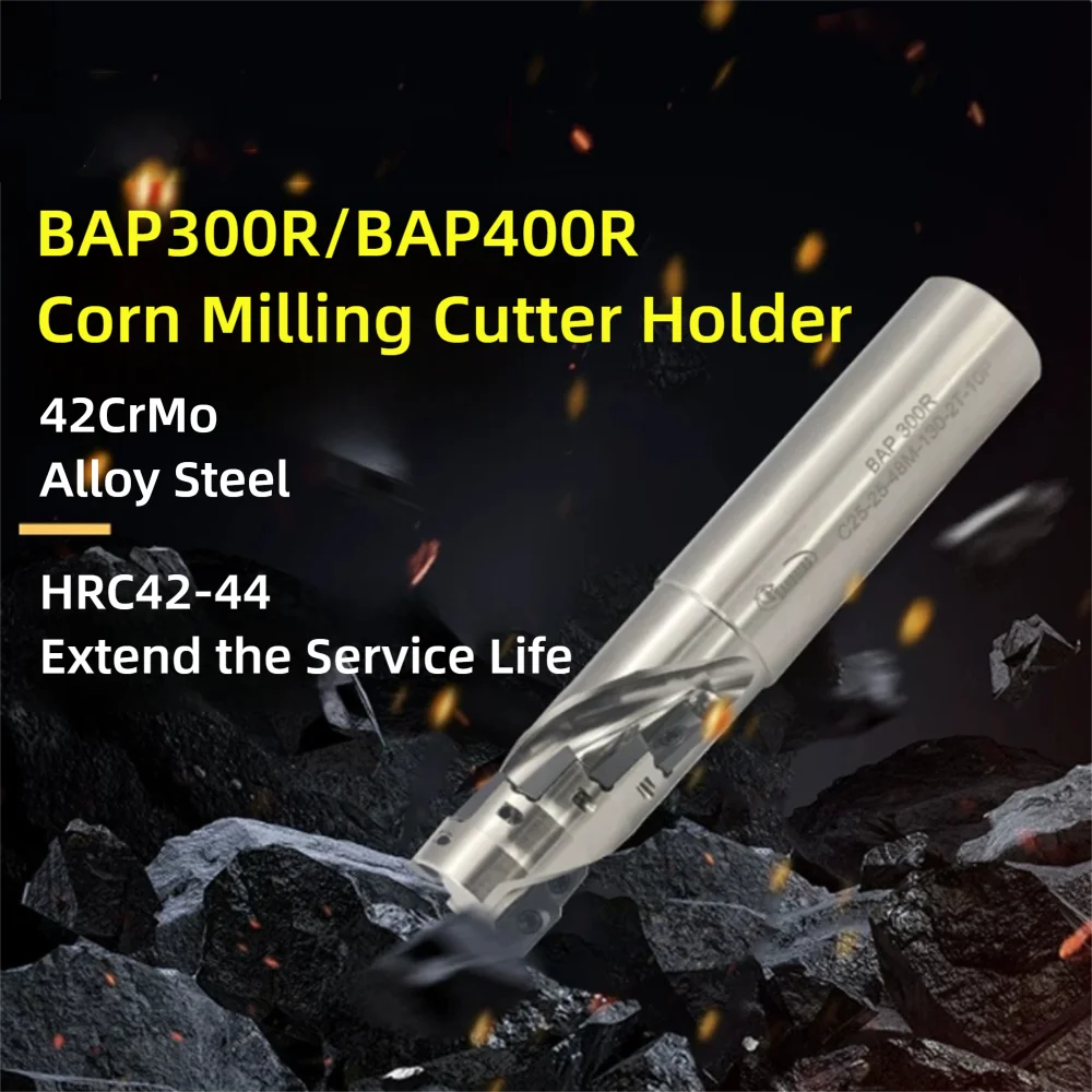 Präzisions-Schaftfräser BAP300R BAP400R Spiralfräser für Grobbearbeitung AP1135 AP1604 Hardware-Drehmaschinen-Werkzeughalter CNC-Teile – Detail 5