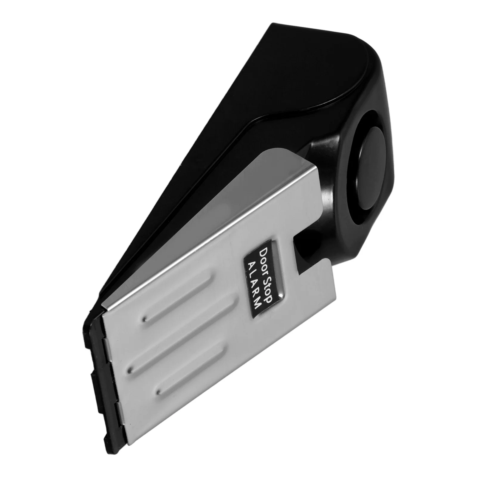 Deurstopper Alarm 120Db Luid Beveiligingswig voor Thuis en Reizen Zwaarbelastbaar Metalen Deurstopper Accessoire met Aan/Uit Gevoeligheid