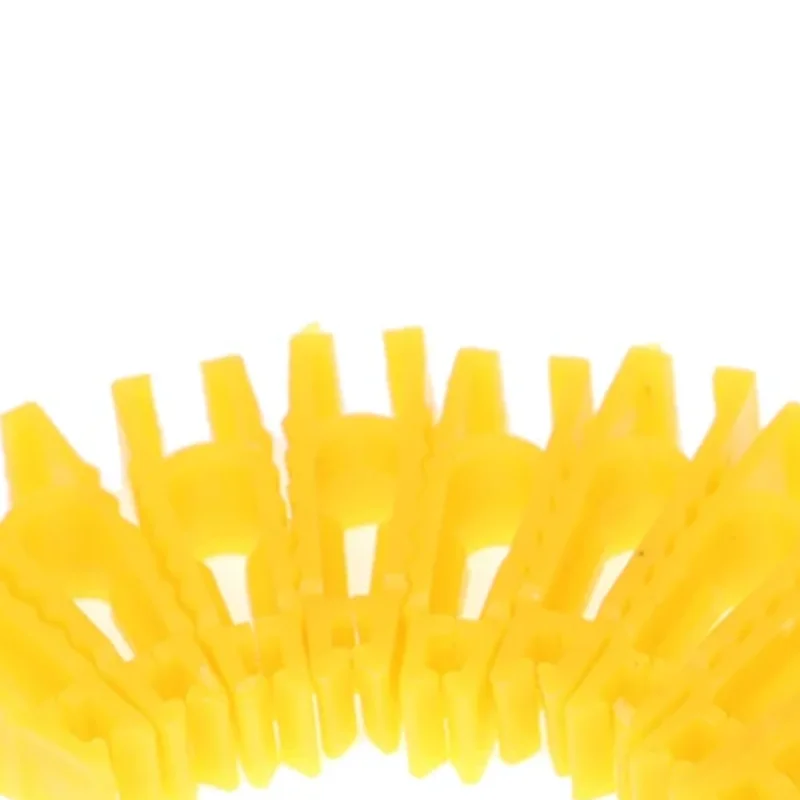 10Pcs Car Fuse Puller Clip Yellow Plastic Plier Tweezers Installation Tool