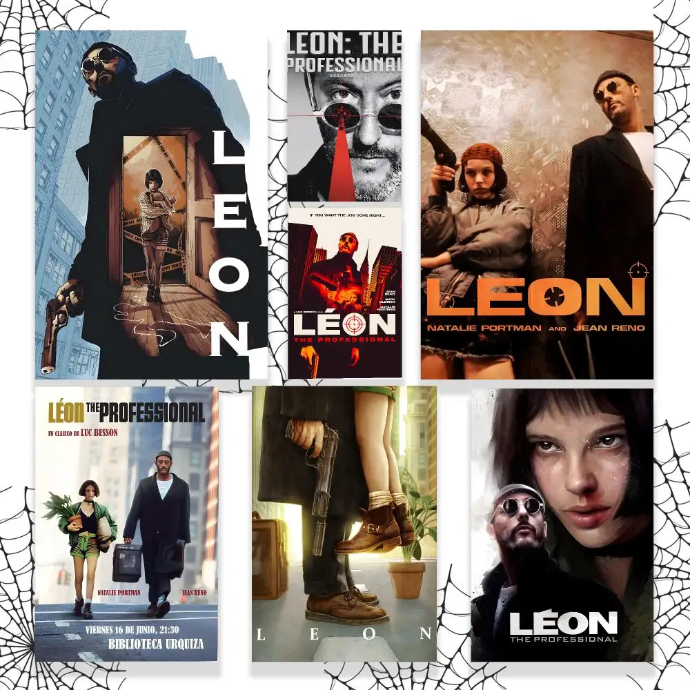 Classic Leon The Professional Graphic Wall Art Poster HD Waterproof PP Paper Print for Bedroom Living Room Office Decor Gift