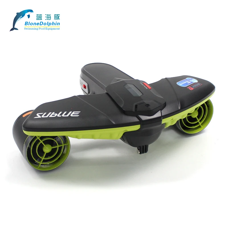 محرك مزدوج غاطس الدافع الغاطسة الدافع دعم التطبيق التحكم 40 متر تحت الماء المروحة الصغيرة