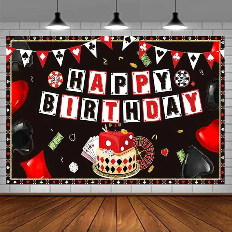 cenario-fotografico-de-feliz-aniversario-de-cassino-poquer-dados-espadas-coracoes-diamantes-clubes-sobremesa-mesa-banner-decoracao-fundo