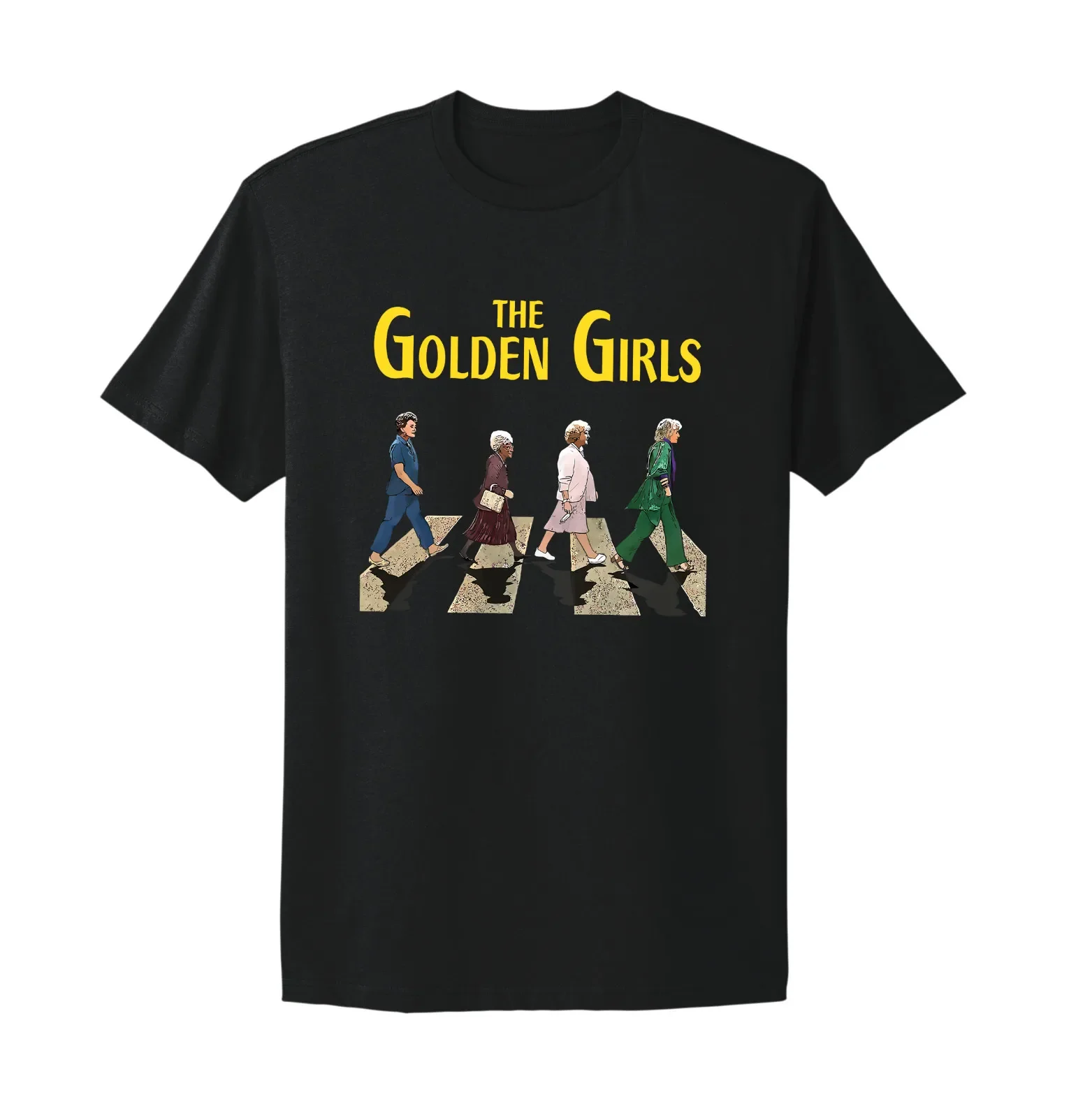 Golden Girls Crossing Road Shirt, Golden Girls Squad Shirt