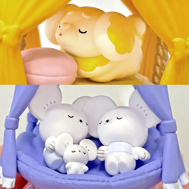 Rement Pokemon Seria Dobranocne Sennyki Blind Box Wysoce Detalizowany Oficjalny Model Pikachu Uroczy Kawaii Dekoracja na Biurko Prezent na Godziny Snu