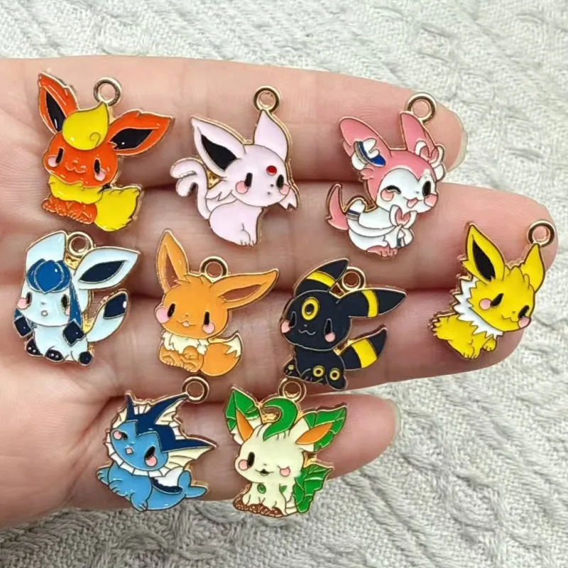 10 pcs Cartoon Mix Alloy Metal Charms Pendants for Jewelry Making Necklaces Earrings DIY