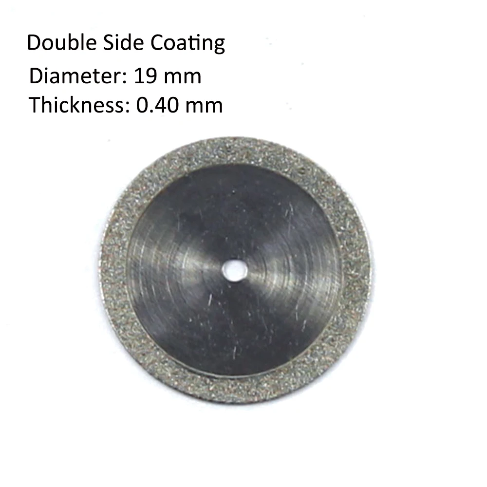 

5PCS A19D40 Technician Diamond Disc Double Sides Cutting Wheel Dental Cutting Plaster Disc Dentist Cutting Disc Dental Lab Tool