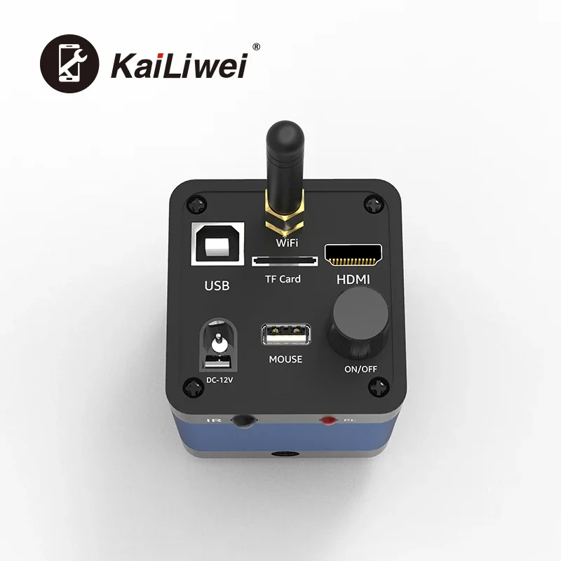 كاميرا مجهر ستيريو للإلكترونيات الصناعية الجديدة من Kelliway، كاميرا WiFi 1080P 16MP USB & HD لأجهزة IOS/Android/PC