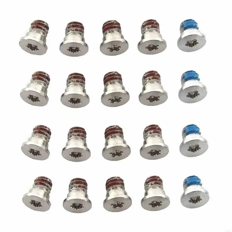 A9LF 20pcs แล็ปท็อปด้านล่างสำหรับสกรูสกรูเคสชุดสำหรับอุปกรณ์เสริมแล็ปท็อป