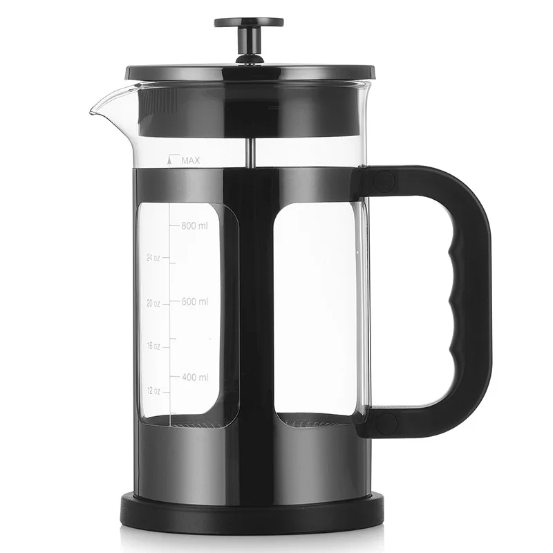 

Френч-пресс ручной работы, бытовой фильтр, чайник, двухслойный фильтр, холодное заваривание кофе, французский фильтр-пресс, горшок