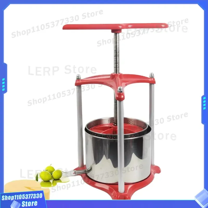 Handmade Stainless Steel Juicer for Apple Orange Carrot DIY Original Wine Cider Press Manual Fruit Vegetable Extractor Tool
