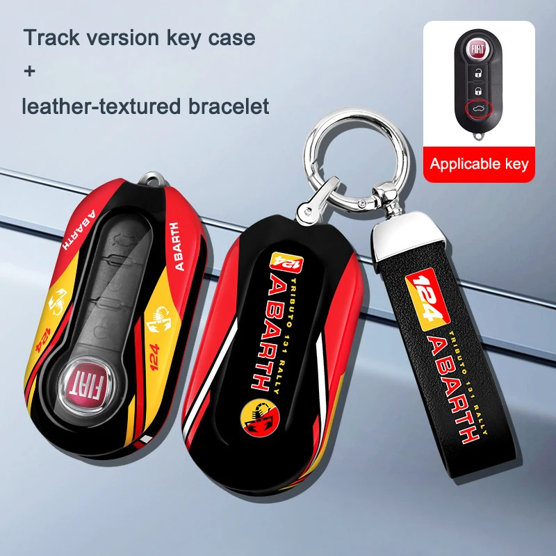Neue Zink-legierung Auto Schlüssel Abdeckung Fall Halter Shell Schutz für Fiat Ducato 500 500L Panda Grande Punto Lancia Musa Auto Zubehör