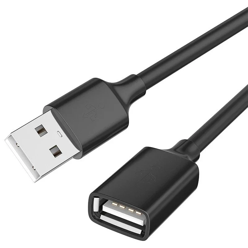 Cable de extensión de datos USB 20 macho a hembra adecuado para PC TV USB disco duro móvil Cable de extensión USB