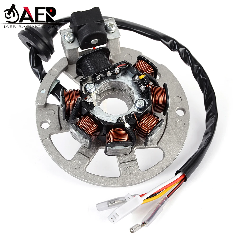 Motorcycle Stator Coil for Yamaha CY50/Z/R/H/HS/D YE50 YE80 YA50R YM50 YN50R YQ50L CY90Z CW50/T/R CW50RS/RSP EW50 Slider