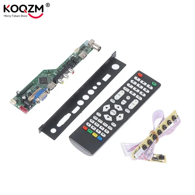 TV Motherboard T.SK105A.03 Universal LCD TV Controller Driver Board PC/VGA/USB Interface Replace T.V53.03