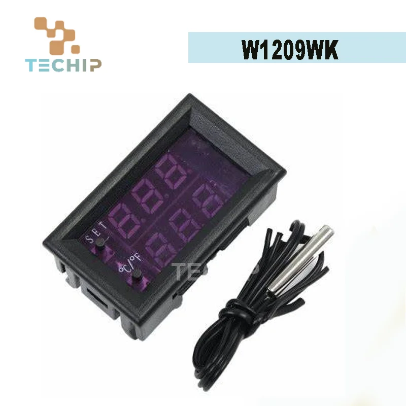 W1209WK W2809 DC 12 В светодиодный цифровой термостат контроль температуры термометр термоконтроллер модуль переключателя