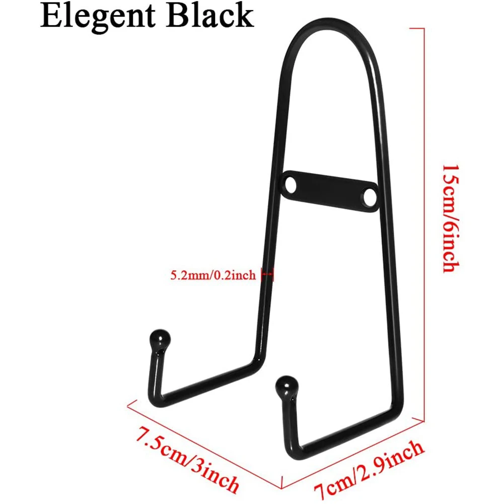 4 pacotes de suporte de exibição de placa de montagem na parede, suporte de cavalete de parede médio cabide de placa vertical suporte de vinho rack de vinho quente