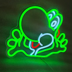 Anime Neon Sign USB Powered - LED Neon Lights for Wall Decor, Kids Room, Bedroom, Game Room- Custom Dimmable Switch, Cool Gifts