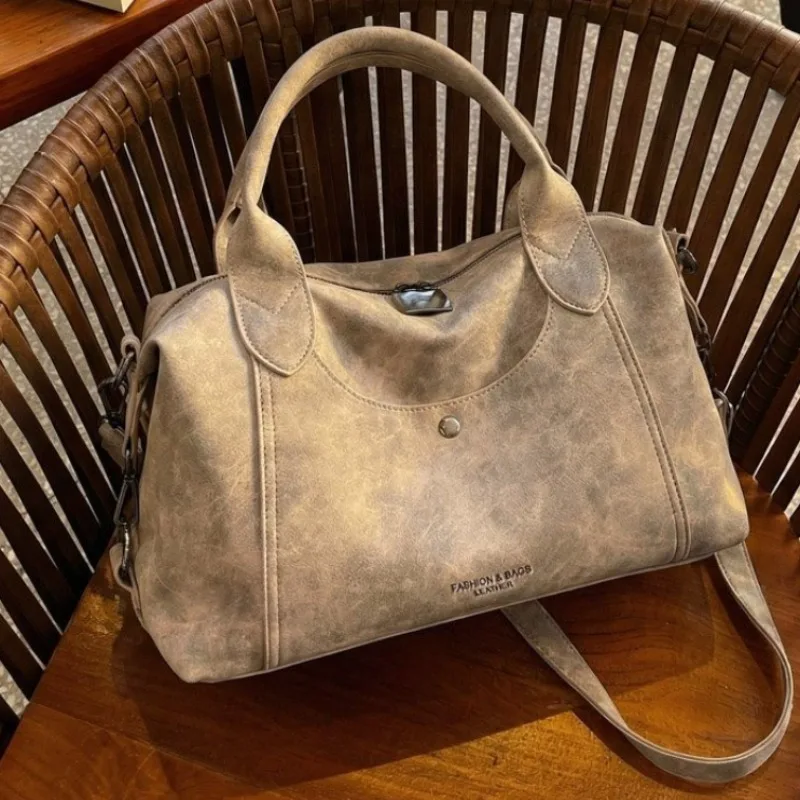 

Женская сумка через плечо из искусственной кожи, повседневная вместительная сумка-тоут для женщин, модная женская сумка.