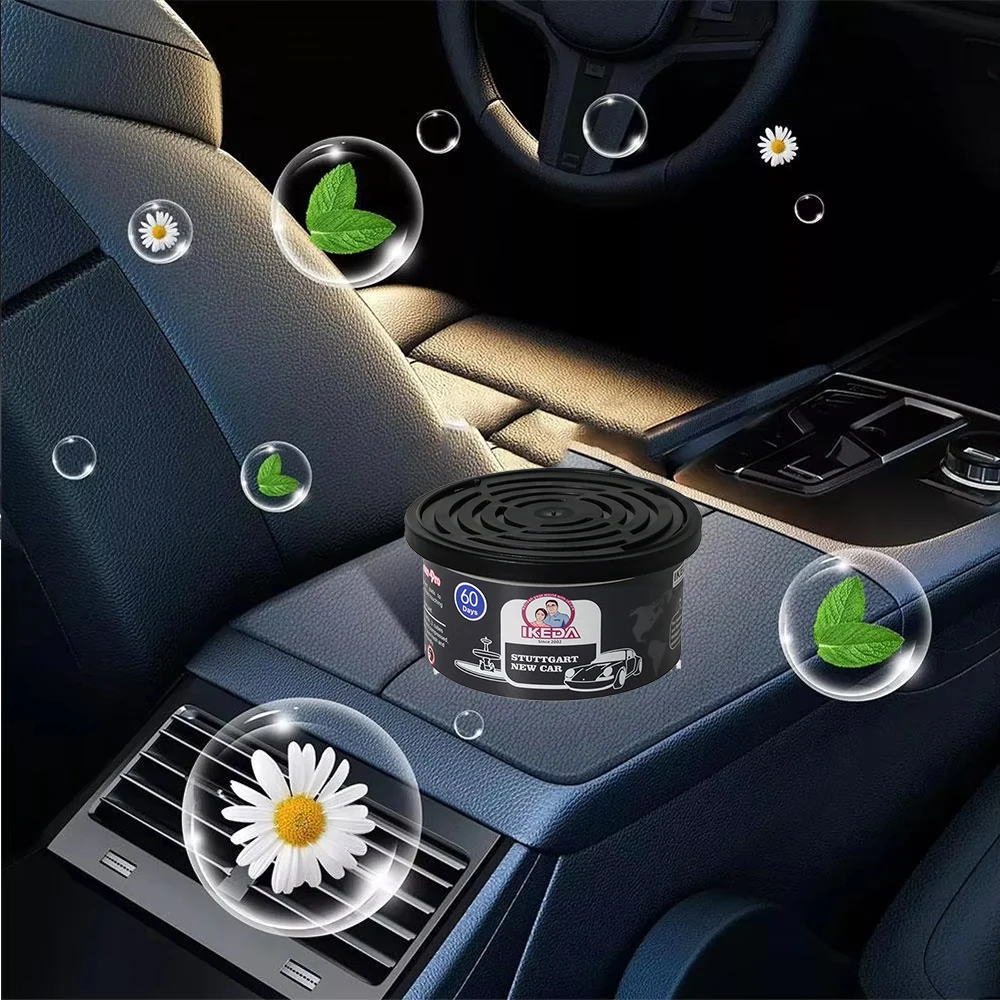 車用芳香剤：オーガニック缶4個パック |   消臭エッセンシ - Home Fragrance No 4 のレビューと価格